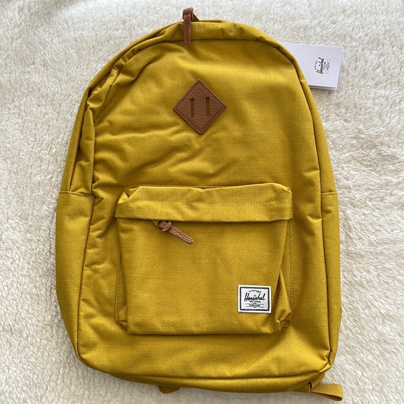 Herschel Heritage Backpack Arrowwood Crosshatch Laptop School Bag - Picture 5 of 12